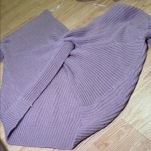 Mauve Knit Sweater
